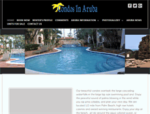 Tablet Screenshot of condosinaruba.com